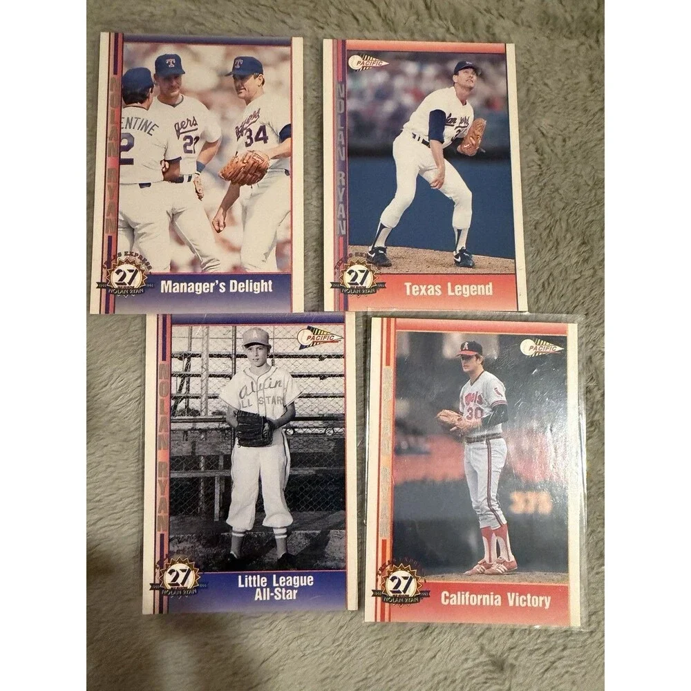 1991 Pacific Nolan Ryan Texas Express - Ryan #27 Collectors Bulk Lot Of (18)